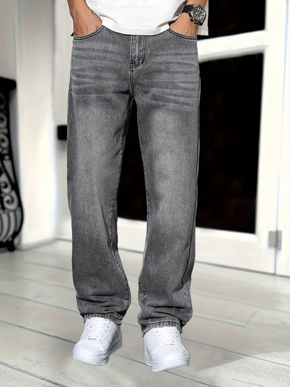 Dervaux | Klassieke denim jeans met rechte pasvorm