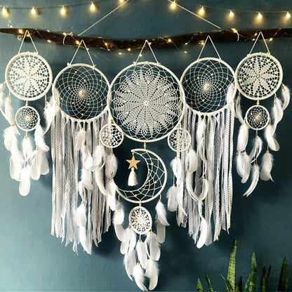 Boheemian Dream Catcher Set Wit