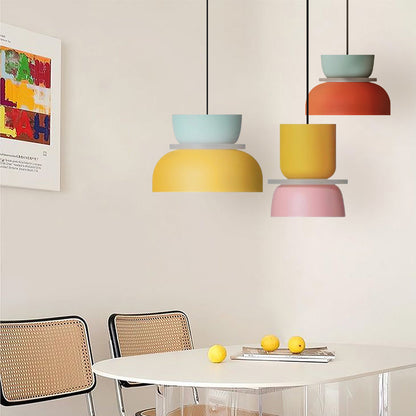 Lucie Colour Block Scandinavische hanglamp
