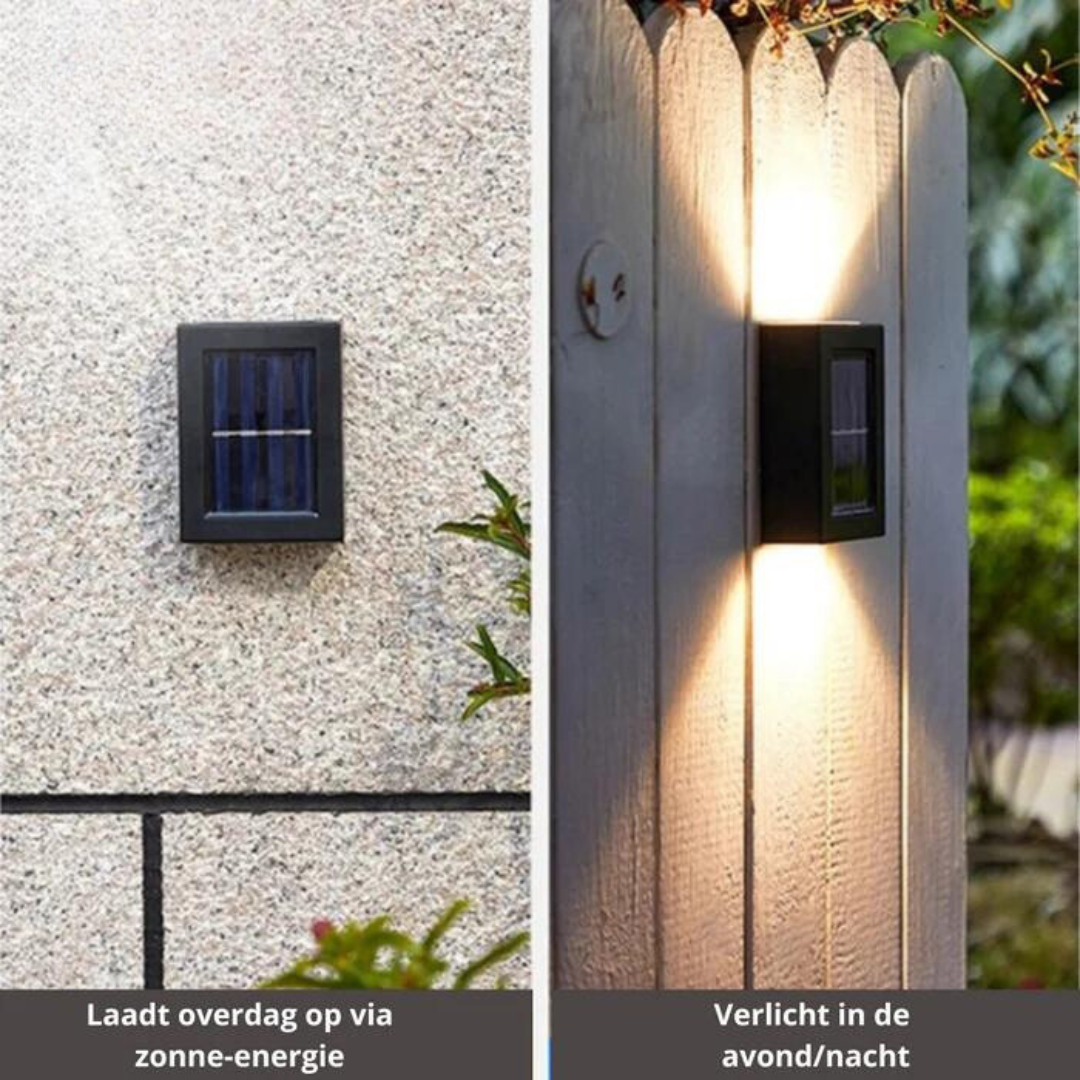 Luxe Draadloze Solar Tuinlampen – Automatische Oplaadfunctie en IP65 Waterdicht Buitenverlichting LED