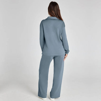 Avenari | Luxe Loungewear Pak Set met Comfy Broek en V-hals
