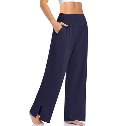 Comfortabele Yogabroek Voor Ontspanning En Stijl Marine