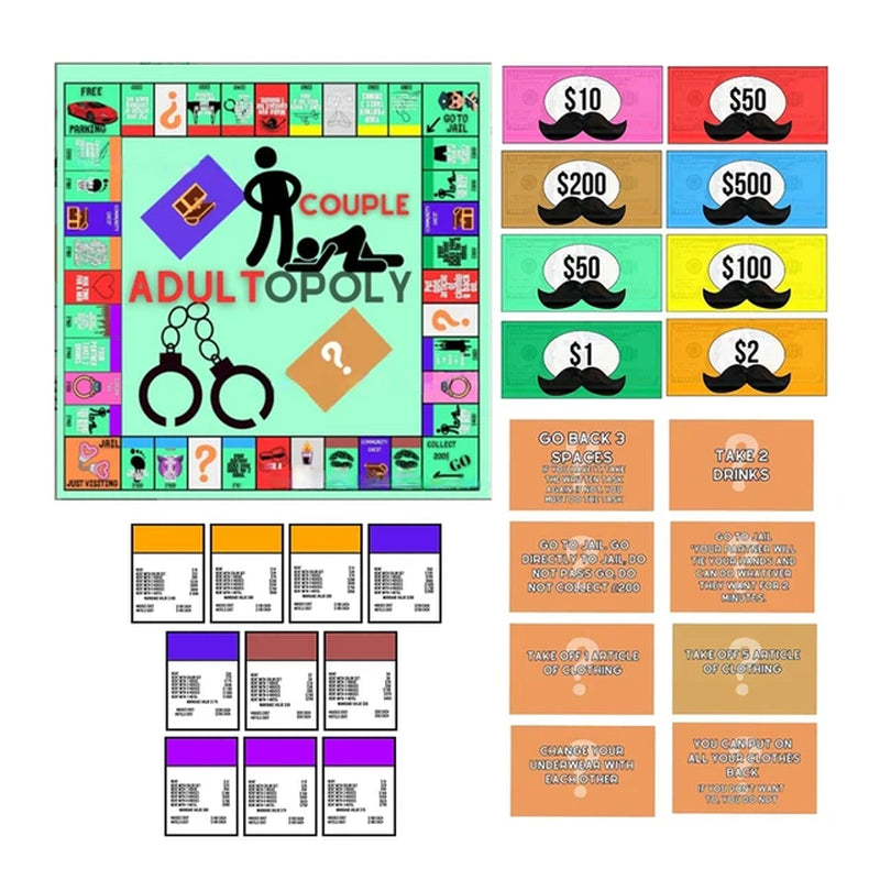 Adultopoly | #1 bordspel voor een datenight