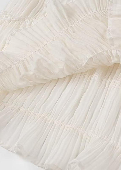 Sahara Set Voor Vrouwen - Luxe Chiffon Haltertop en Rok