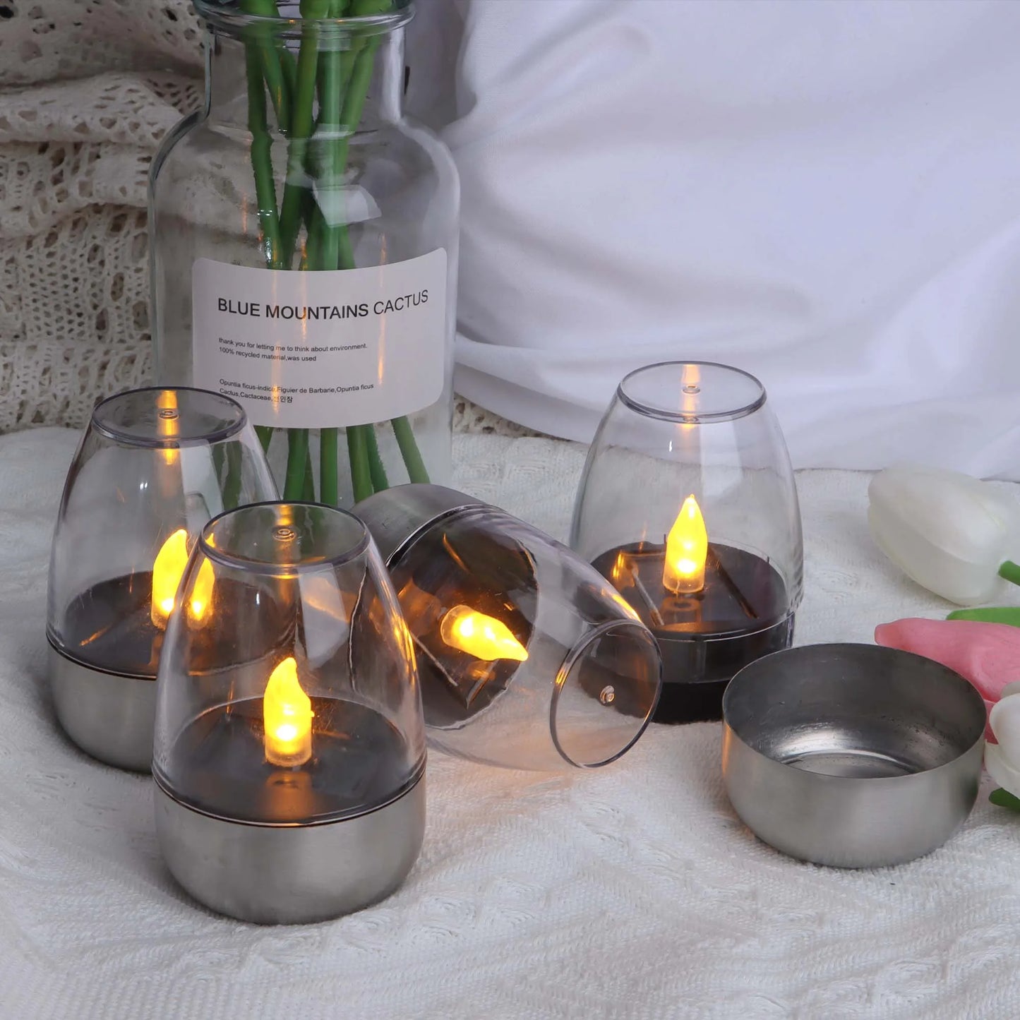 SolarFlame - Waterdichte LED Kaarsen