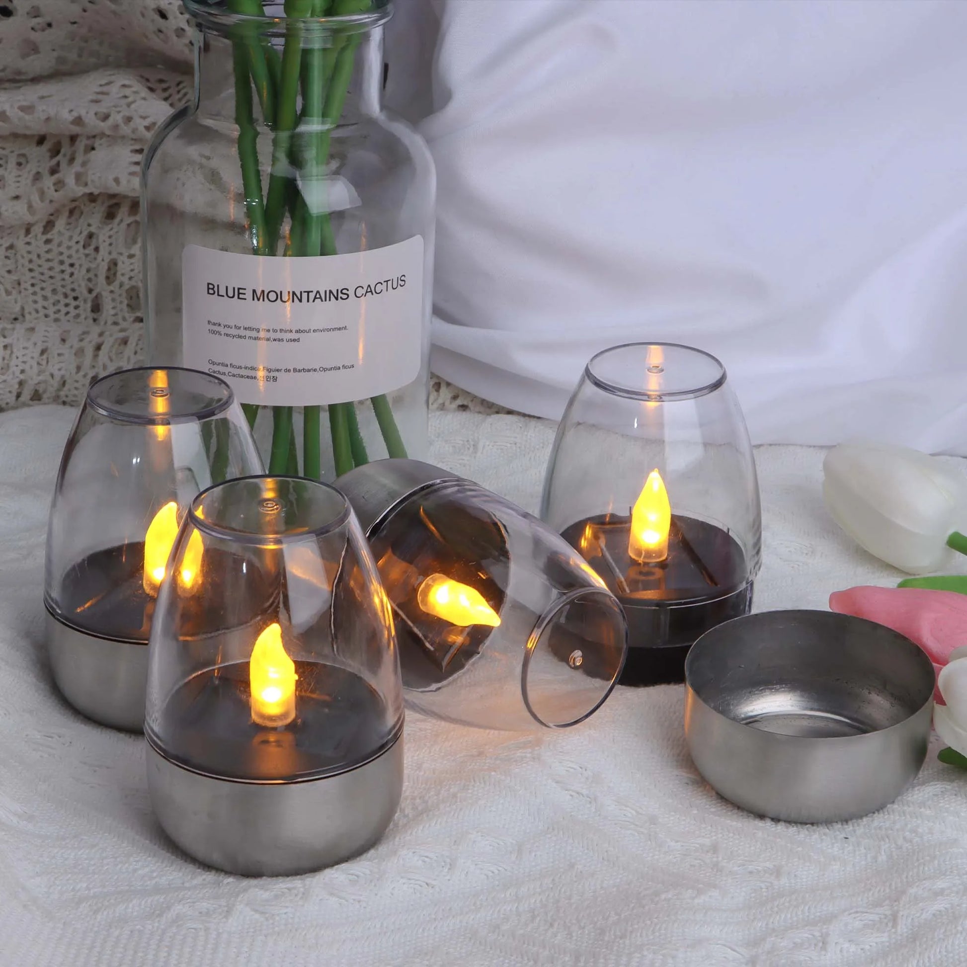 SolarFlame - Waterdichte LED Kaarsen