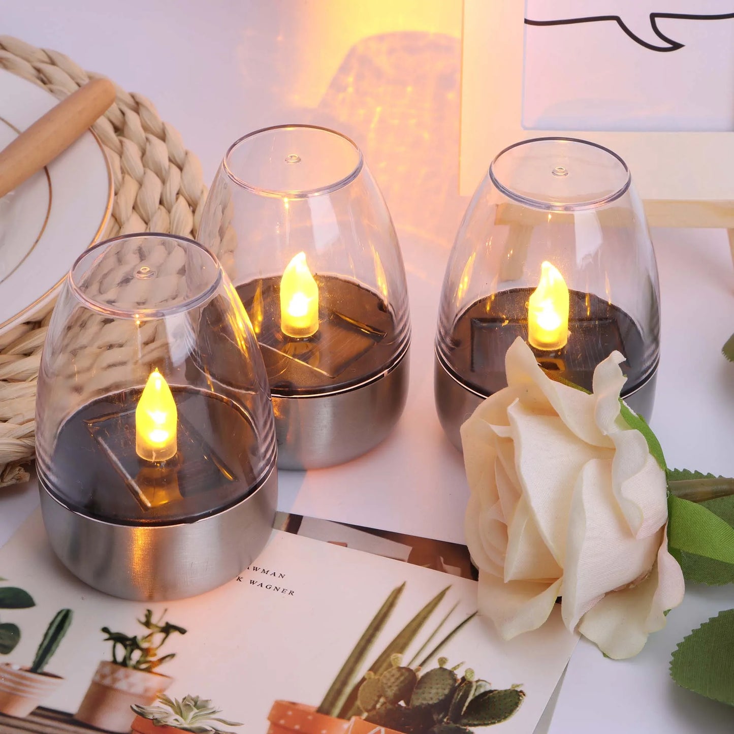 SolarFlame - Waterdichte LED Kaarsen