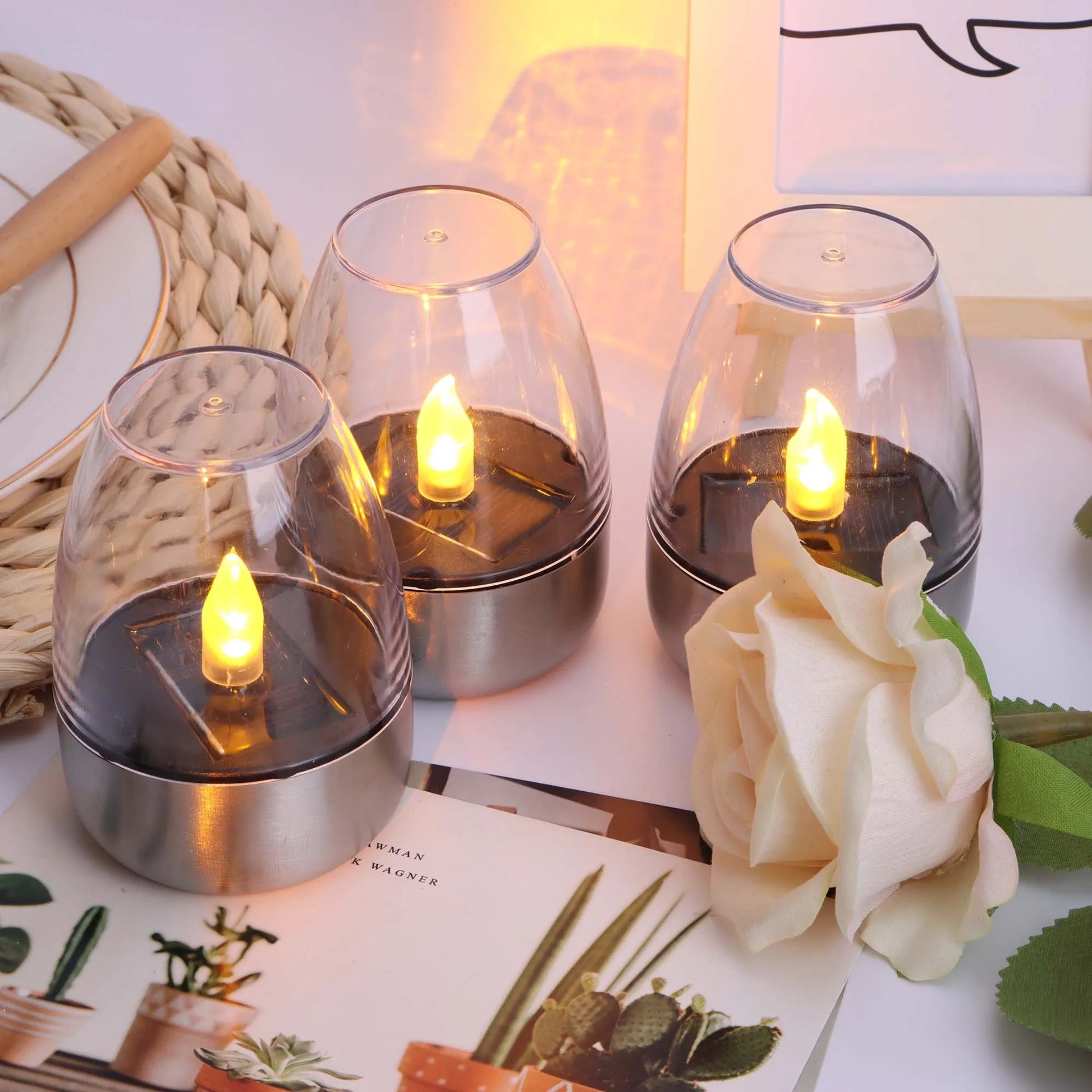 SolarFlame - Waterdichte LED Kaarsen