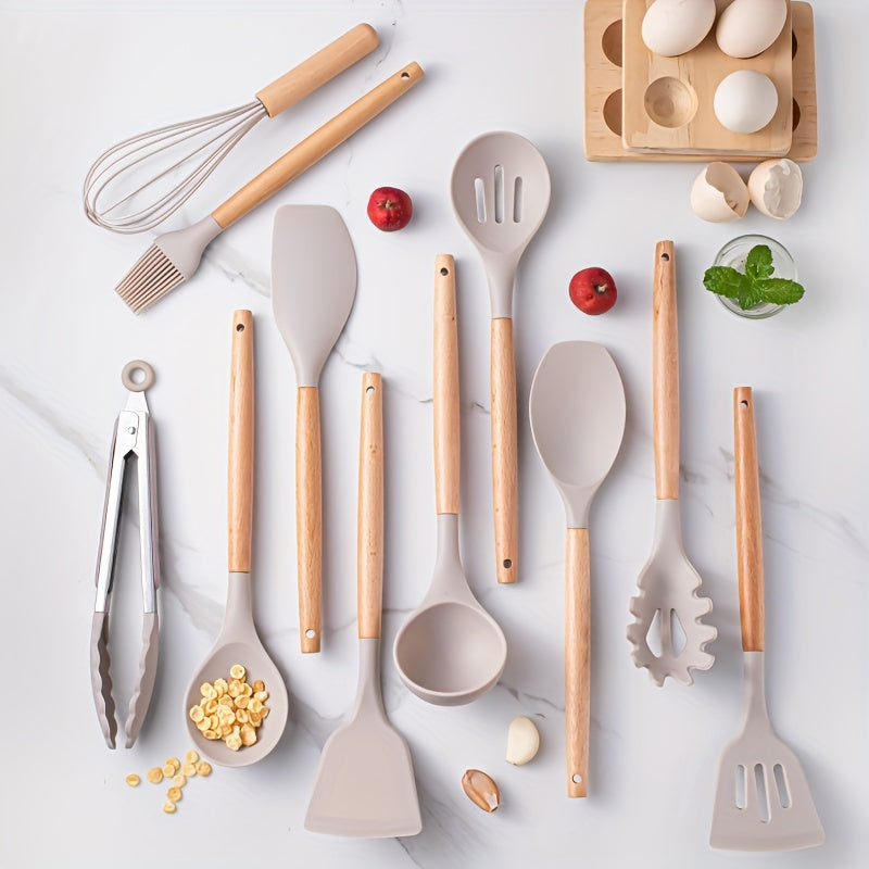 12-Delig Keuken Silikon Keukenhulpmiddelen Set