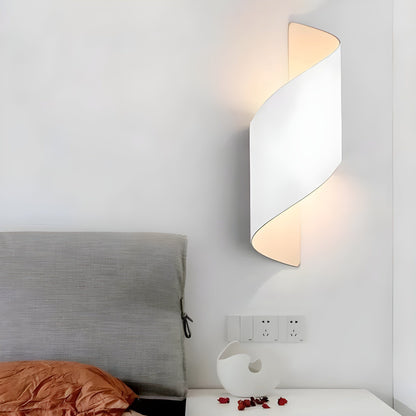 Waterdichte LED Wandlamp met Spiraalvormig Ontwerp voor Binnen en Buiten – Modern Aluminium Muurlamp