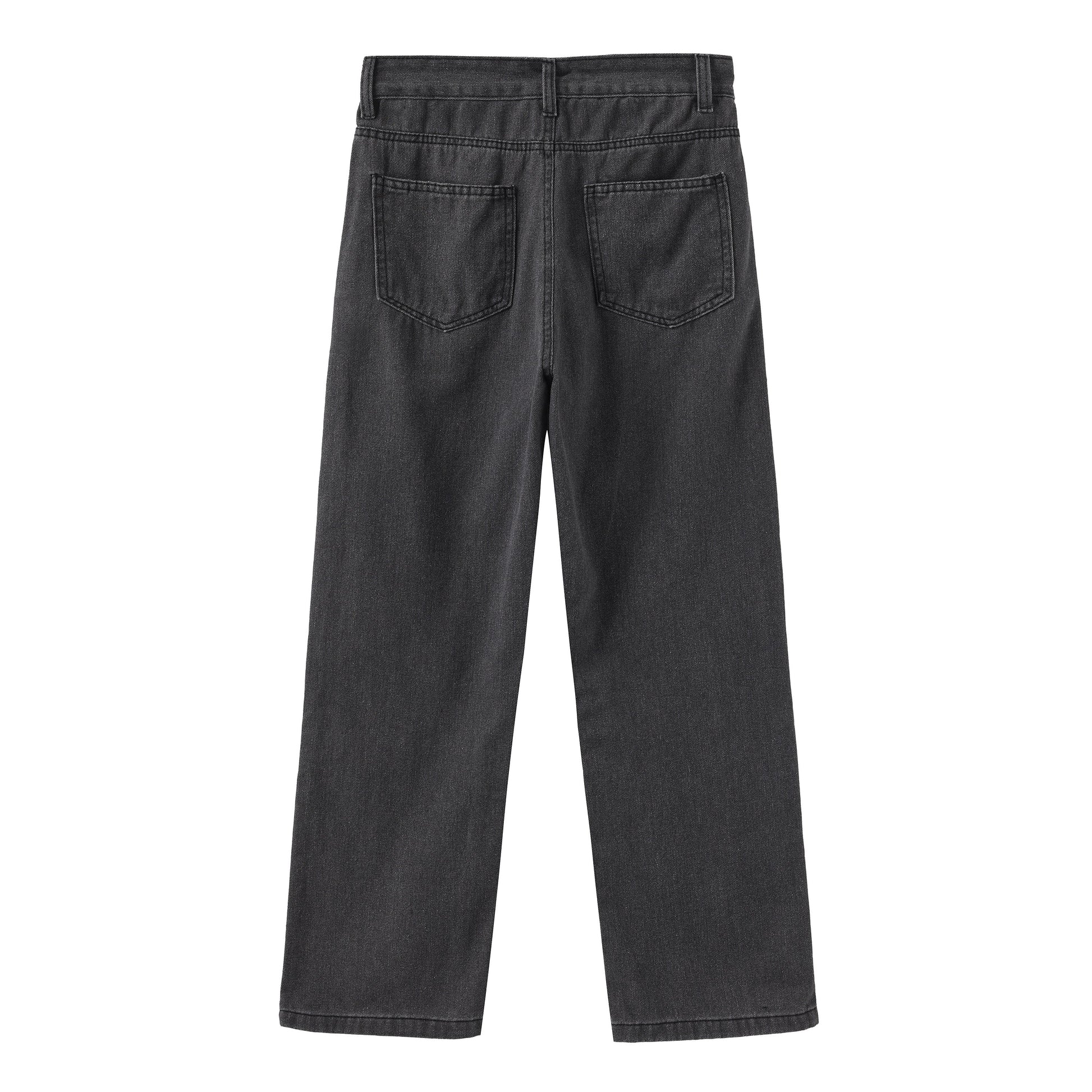 Arlys Rechte Jeans met Hoge Taille voor Dames Stijlvol en Comfortabel