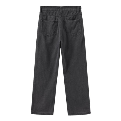 Arlys Rechte Jeans met Hoge Taille voor Dames Stijlvol en Comfortabel
