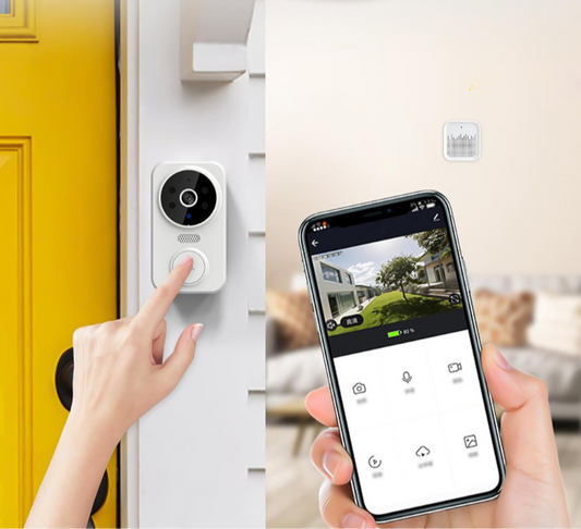 Intelligente Draadloze Videodeurbel Met Real Time Videostreaming