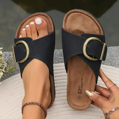 Dames Dichte Sandalen voor Optimaal Comfort