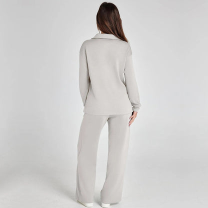 Avenari | Luxe Loungewear Pak Set met Comfy Broek en V-hals