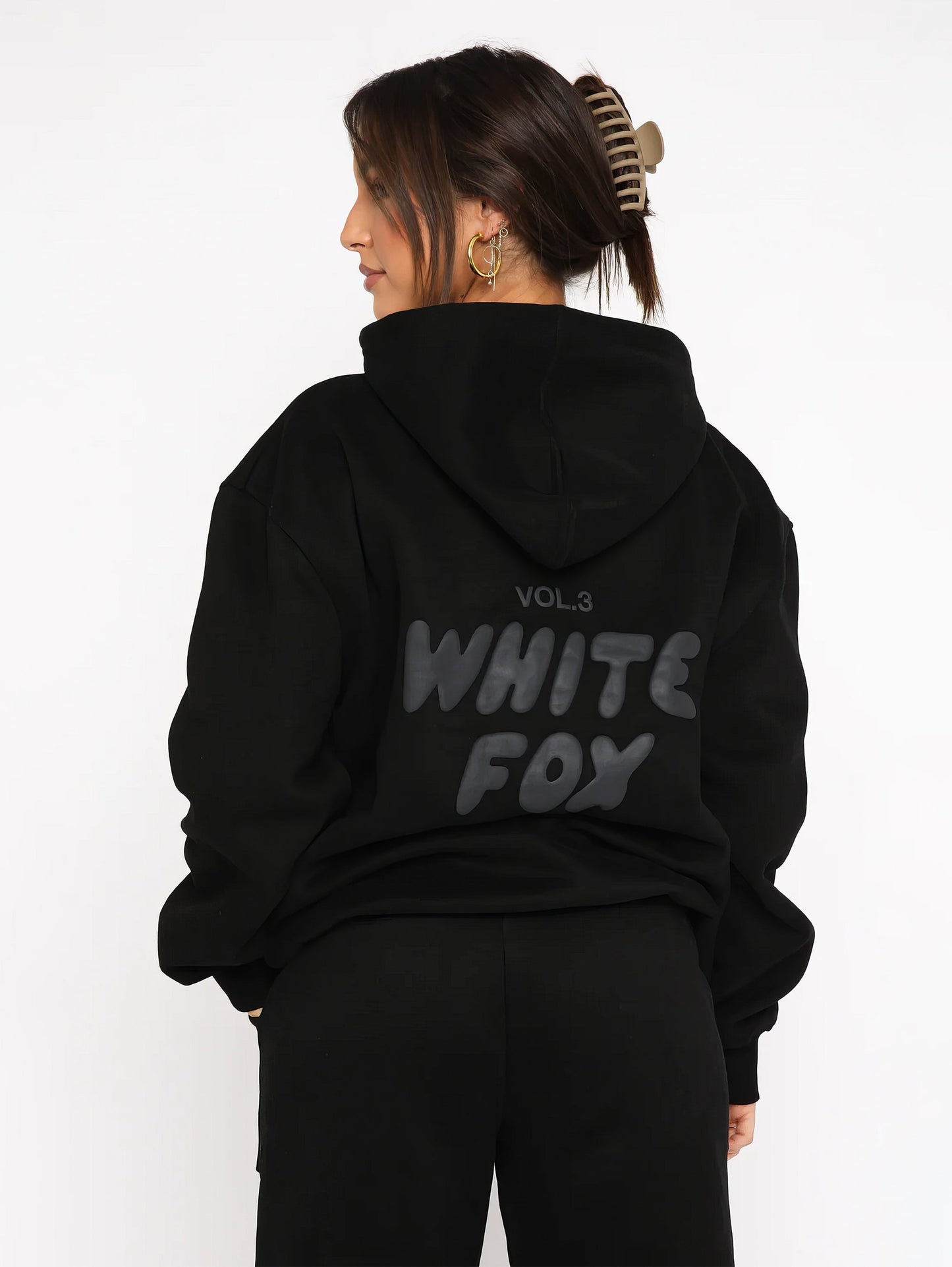 Vanio | Dames WhiteFox Trainingspak met Hoodie