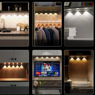 Draadloze LED Verlichting met Bewegingssensor en USB-oplaadfunctie – Slimme Lamp voor Thuisgebruik