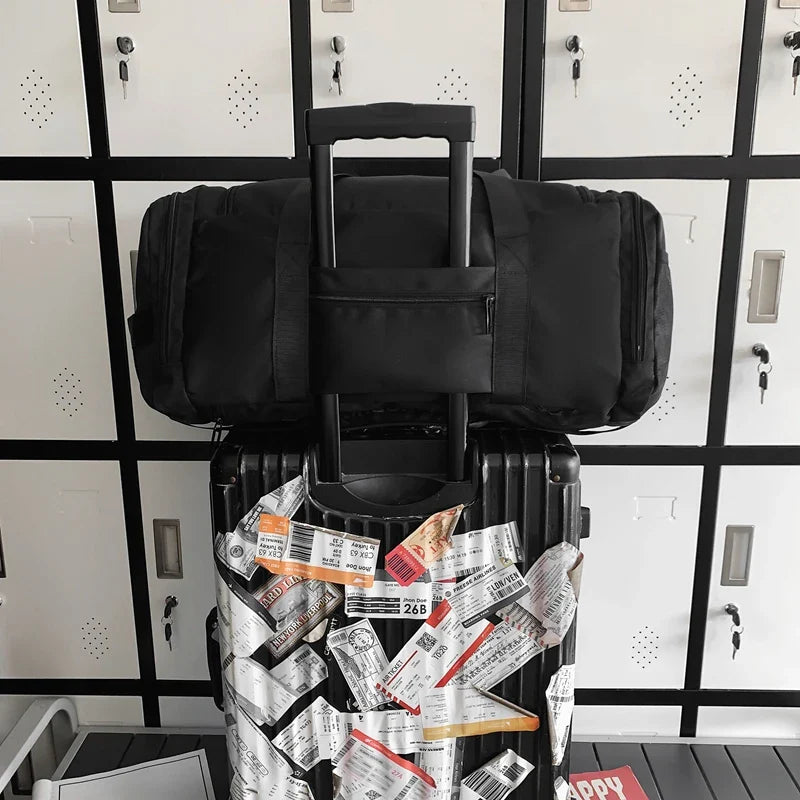 Stijlvolle Nylon Reistas Met Grote Capaciteit Voor Mannen En Vrouwen