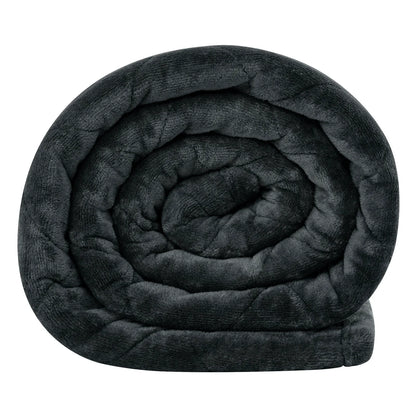 Kalmerend Gewichtsdeken voor de Slaapkamer Zachte Knuffel Zwart