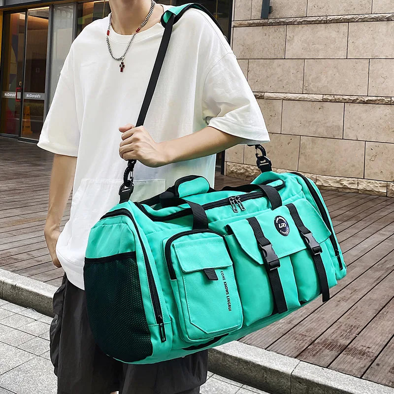 Stijlvolle Nylon Reistas Met Grote Capaciteit Voor Mannen En Vrouwen