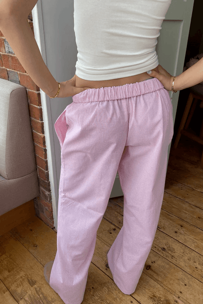 Joggingsbroek Relaxte Pasvorm Elastische Taille Zacht Dames