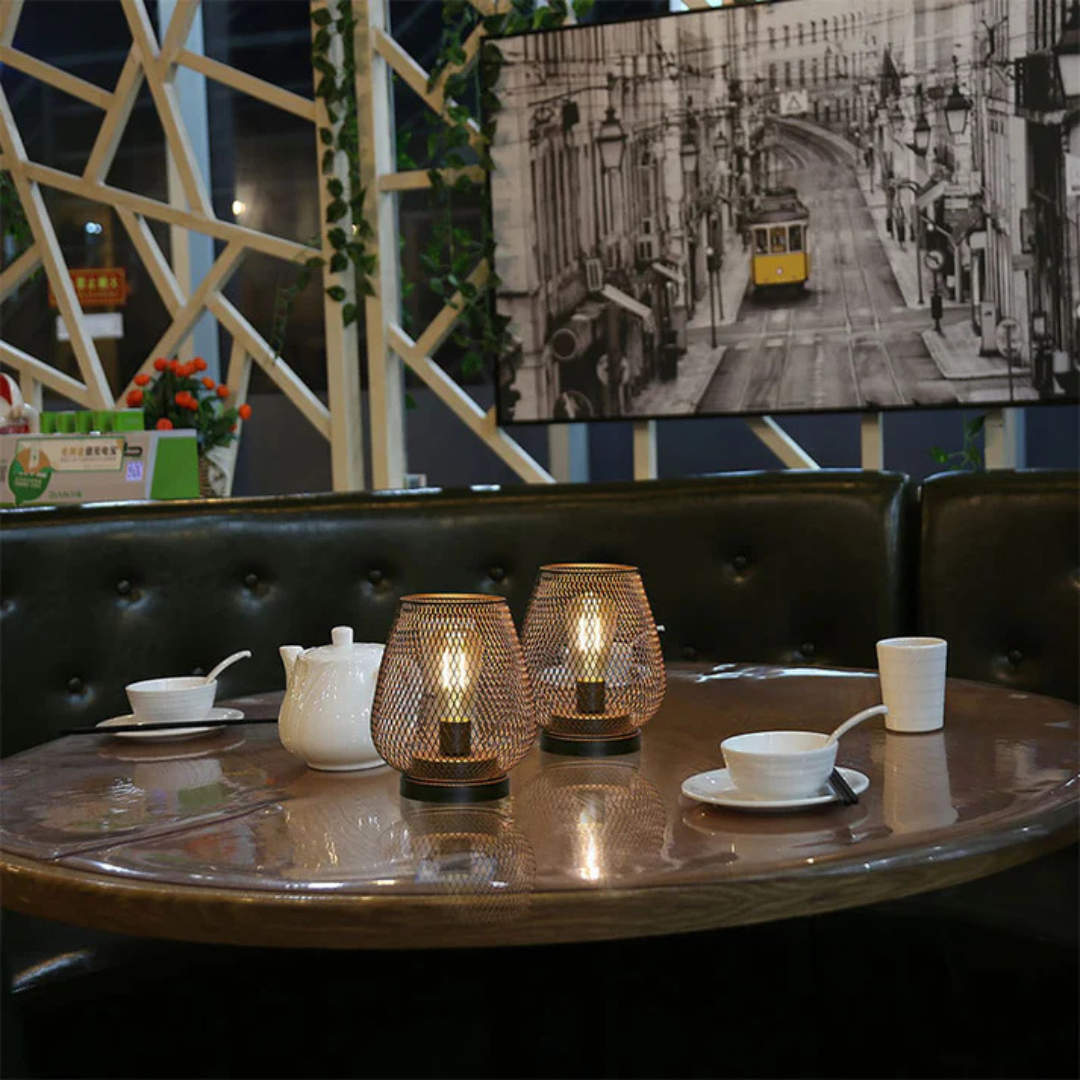 Luxe Draadloze LED Lantaarn Voor Binnen En Buiten Gebruik