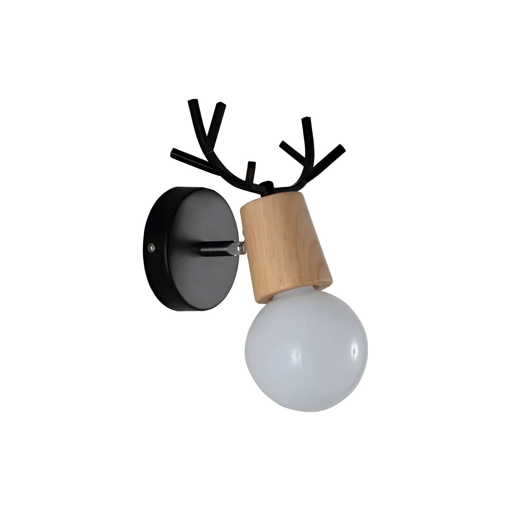 Wandlamp Antlerspark met LED Verlichting - Scandinavisch Ontwerp in Macaron Kleuren voor Binnengebruik