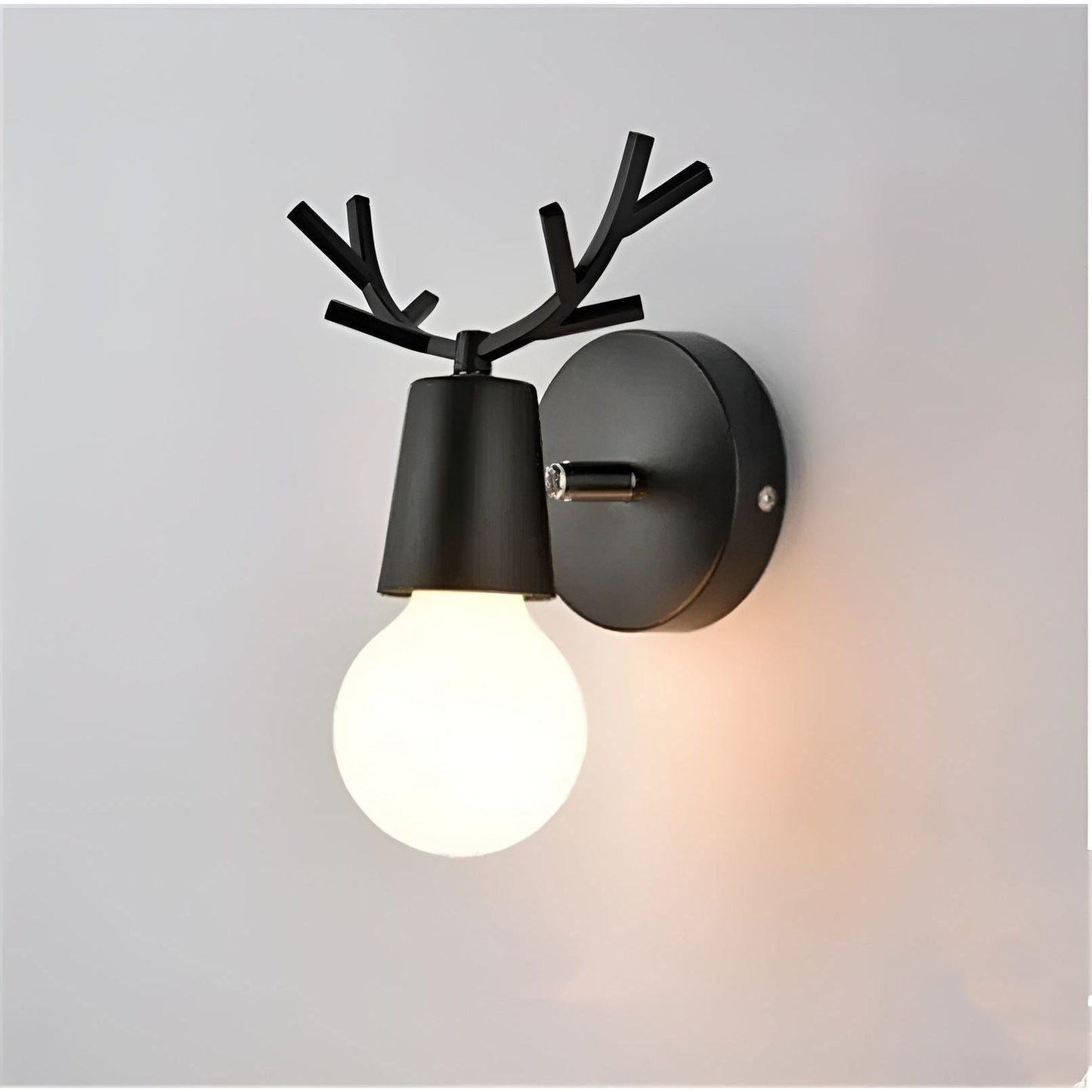 Wandlamp Antlerspark met LED Verlichting - Scandinavisch Ontwerp in Macaron Kleuren voor Binnengebruik