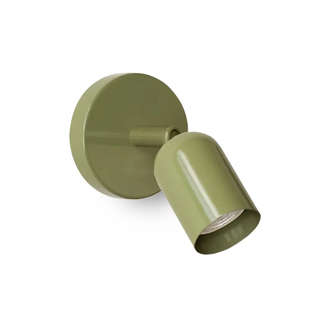 Ares Bauhaus led-wandlamp bij het bed Groente