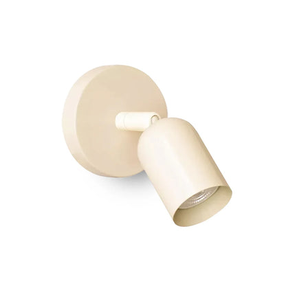 Ares Bauhaus led-wandlamp bij het bed Wit