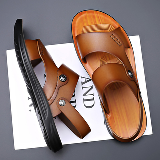 Avenwood | Leren sandalen – Chique ambachtelijk vakmanschap en een verfijnd, slankmakend silhouet