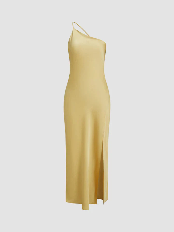 Dames Gala Jurk Satijn Backless