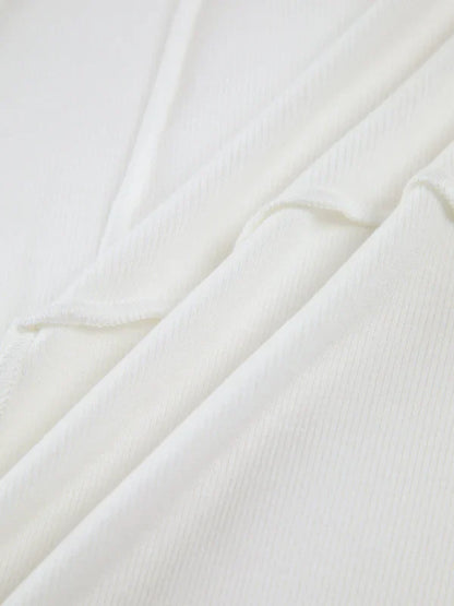 Zoet & Eenvoudig Lange Mouwen Top Casual Slim-Fit Dames SEREIN