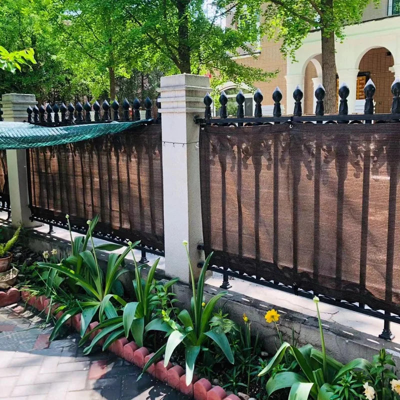 Balkonscherm 90 Procent Schaduw Ademend HDPE Scherm voor Balkon