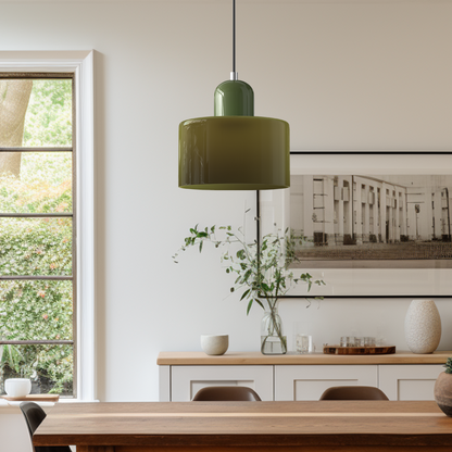 Creatieve Glazen Hanglamp Modern Design Voor Woonkamer