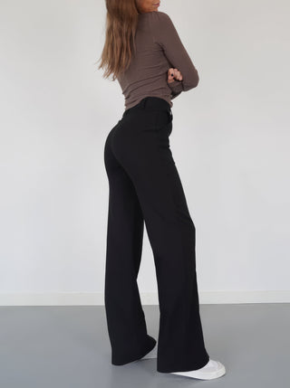 L'Amour | Dames Pantalon – Hoge Taille & Rechte Pijpen (Stijlvol & Veelzijdig)