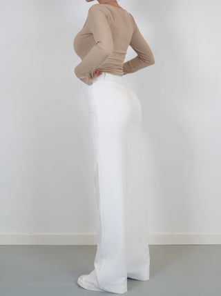 L'Amour | Dames Pantalon – Hoge Taille & Rechte Pijpen (Stijlvol & Veelzijdig)