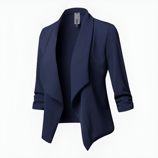 Bersh | Modieuze damesblazer | Lange mouwen blauw