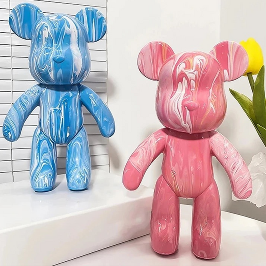 Kleurrijke Beren Vorm Decoratie Kunstwerk Voor Huis