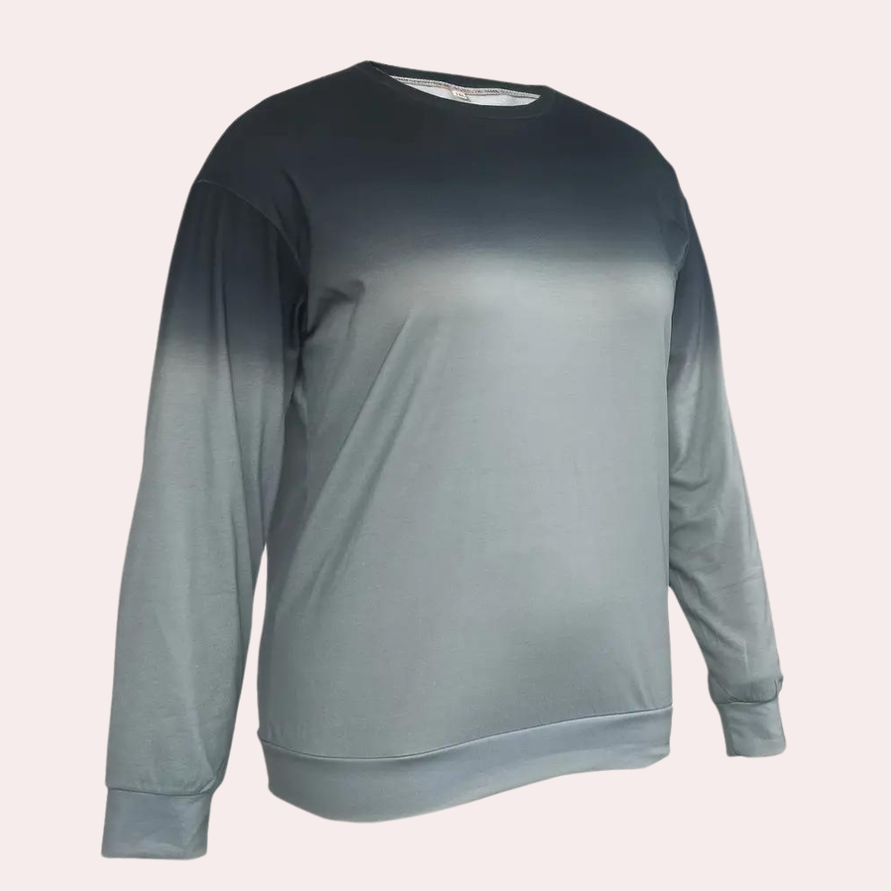 Sweater Gradient Patern Dames Lichtgewicht