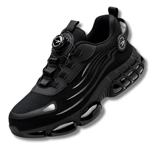 Veiligheidssneakers met Stalen Neus en Draaiknopsluiting Zwart