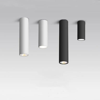 Dimbare Opbouwspot Zwart Moderne Plafondverlichting Efficiënt Witte Spotlight L500mm