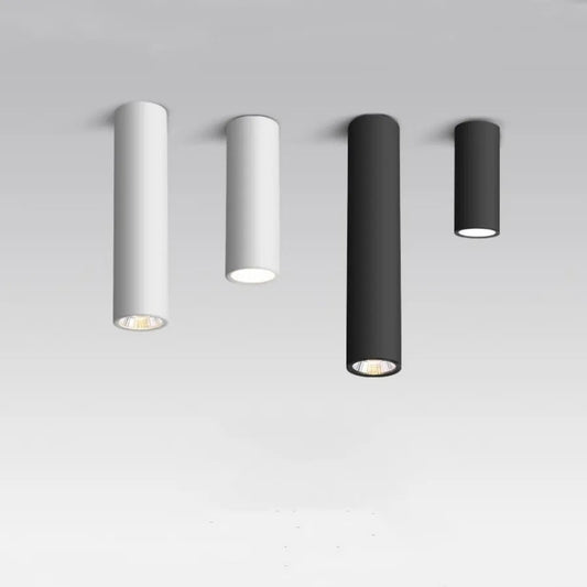 Dimbare Opbouwspot Zwart Moderne Plafondverlichting Efficiënt Witte Spotlight L500mm