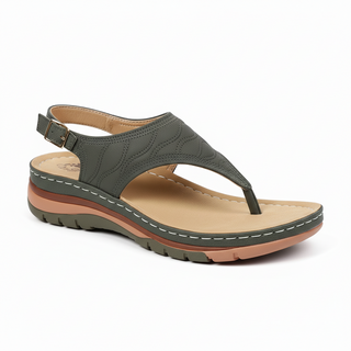 Comfortabele en stijlvolle teensandalen voor dames met voorgevormde voet