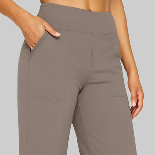 Comfortabele stretchbroek voor dames, ideaal voor dagelijks gebruik en met voldoende flexibiliteit.