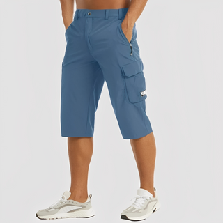 Cova | Stretch cargobroek voor heren blauw