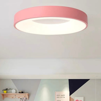 Creatieve Kleurrijke Eenvoudige Led Plafondlampen Modern Roze