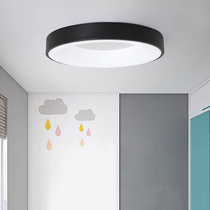 Creatieve Kleurrijke Eenvoudige Led Plafondlampen Modern Zwart