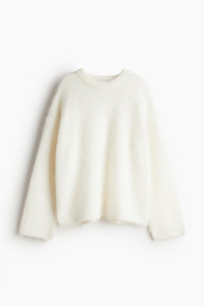 Aurora Luxe Mohair Sweater – Tijdloos Comfort en Elegantie