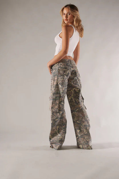 Lage Taille Cargo Broek